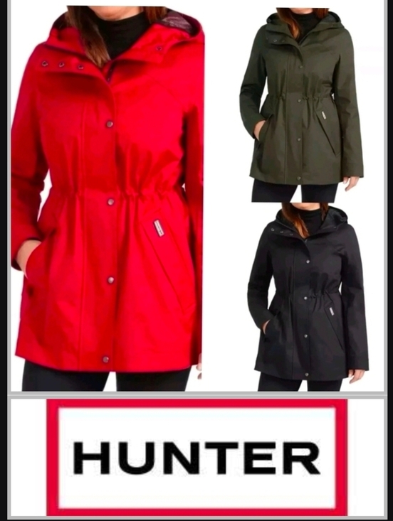 Hunter Jackets & Blazers - Hunter Women's Rain Jacket Tan Color
